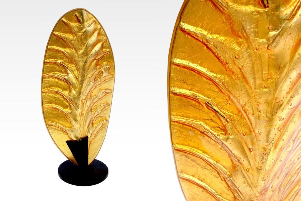 Gaia glass sculpture