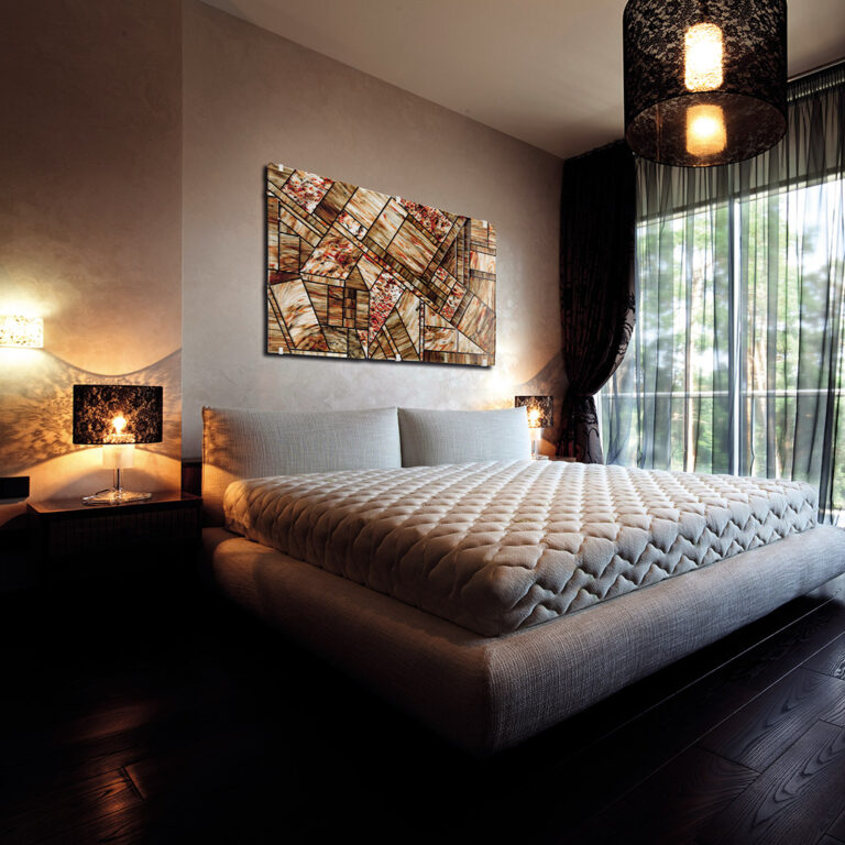 City classy wall art decoration veveglass