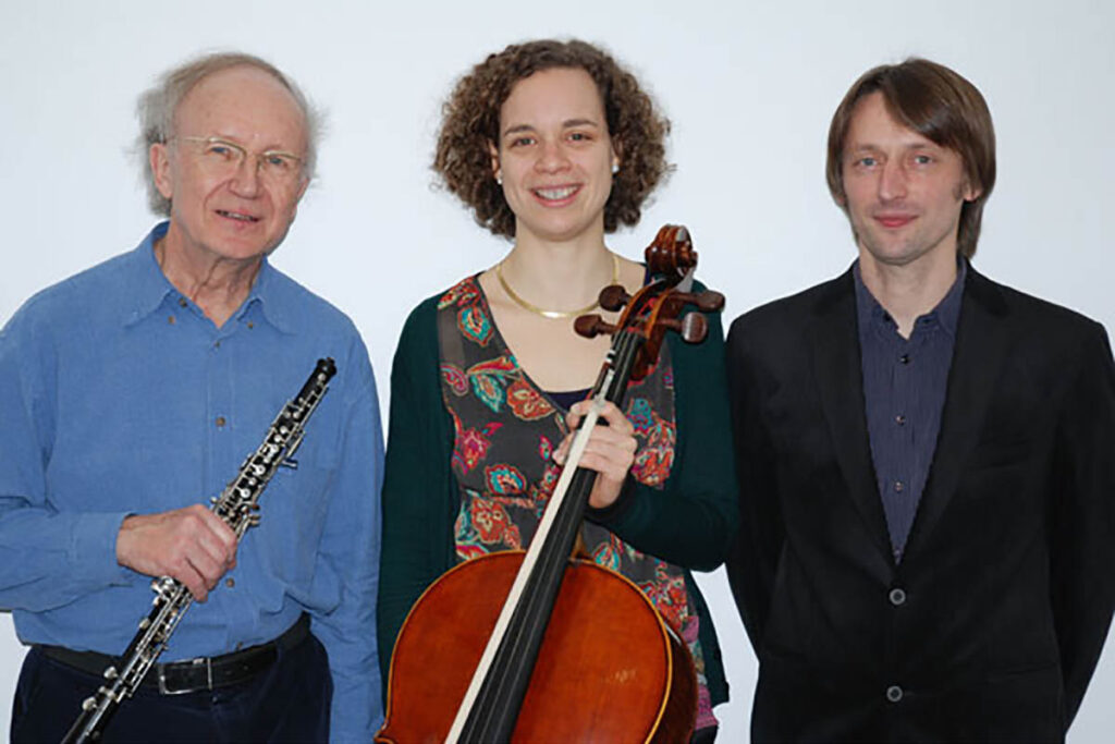 Holliger Leuzinger Kernjak Trio in La Fenice Theater