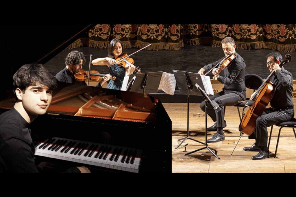 Elia Cecino and Dafne Quartet