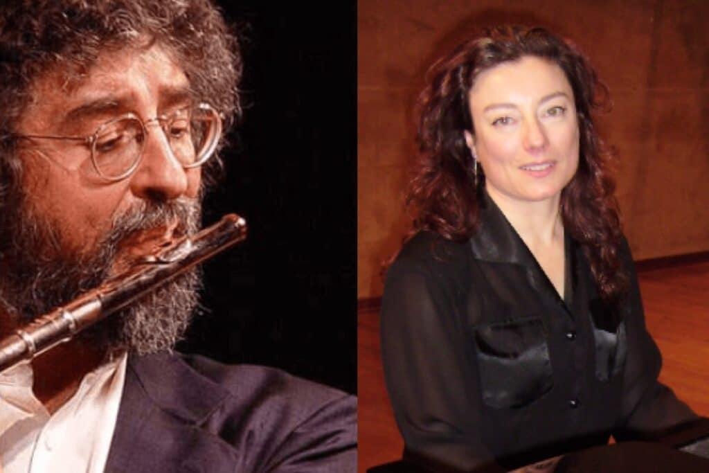 Enzo Caroli and Anna Martignon